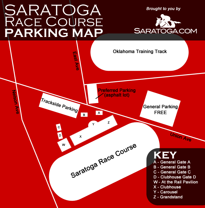 Where To Park At Saratoga Race Course