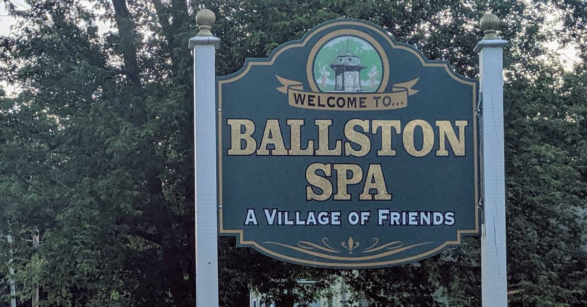 Day Trip to Ballston Spa, Just South of Saratoga Springs, NY
